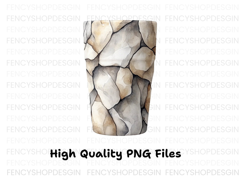 Stone Wall Tumbler Clipart Bundle