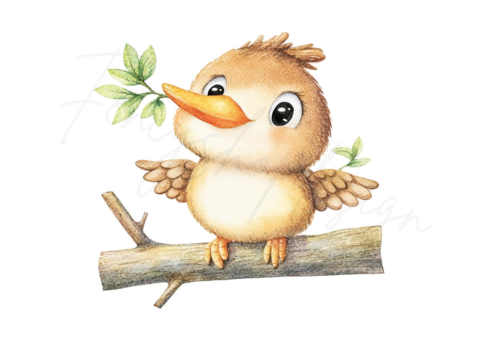 Charming Baby Bird Clipart Bundle