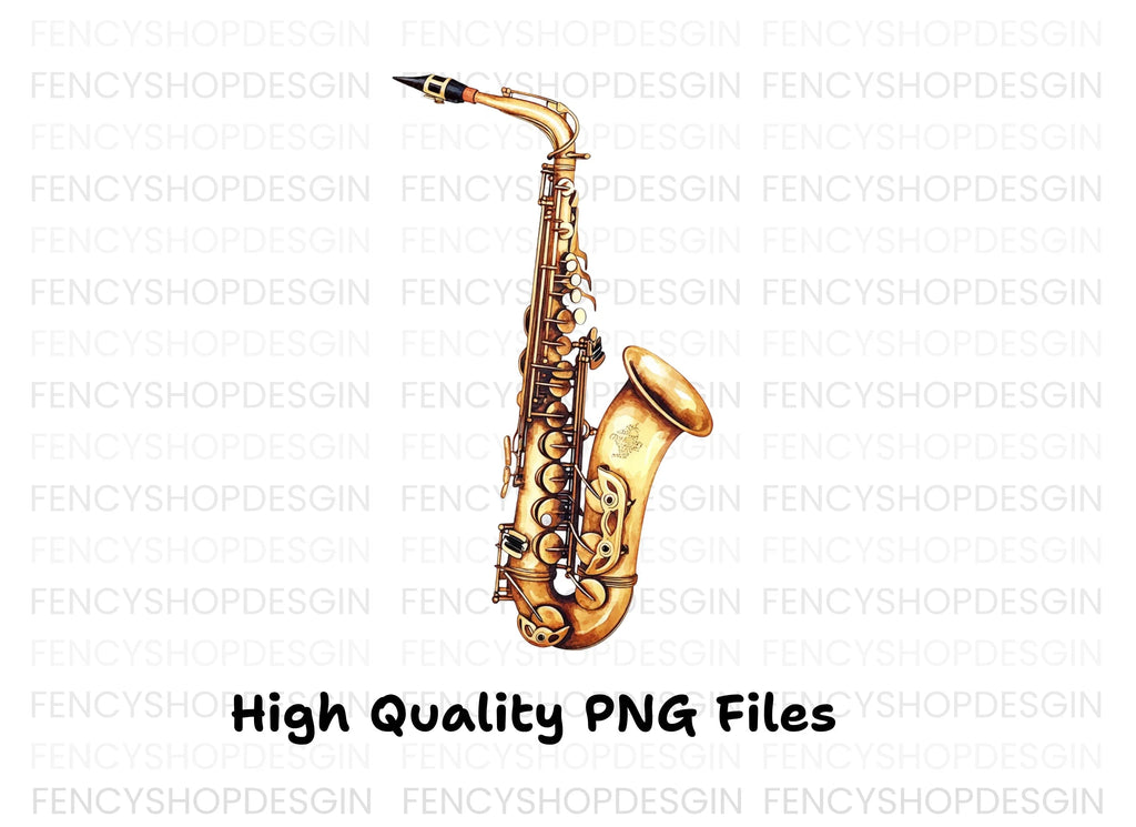 Saxophone Clipart Bundle