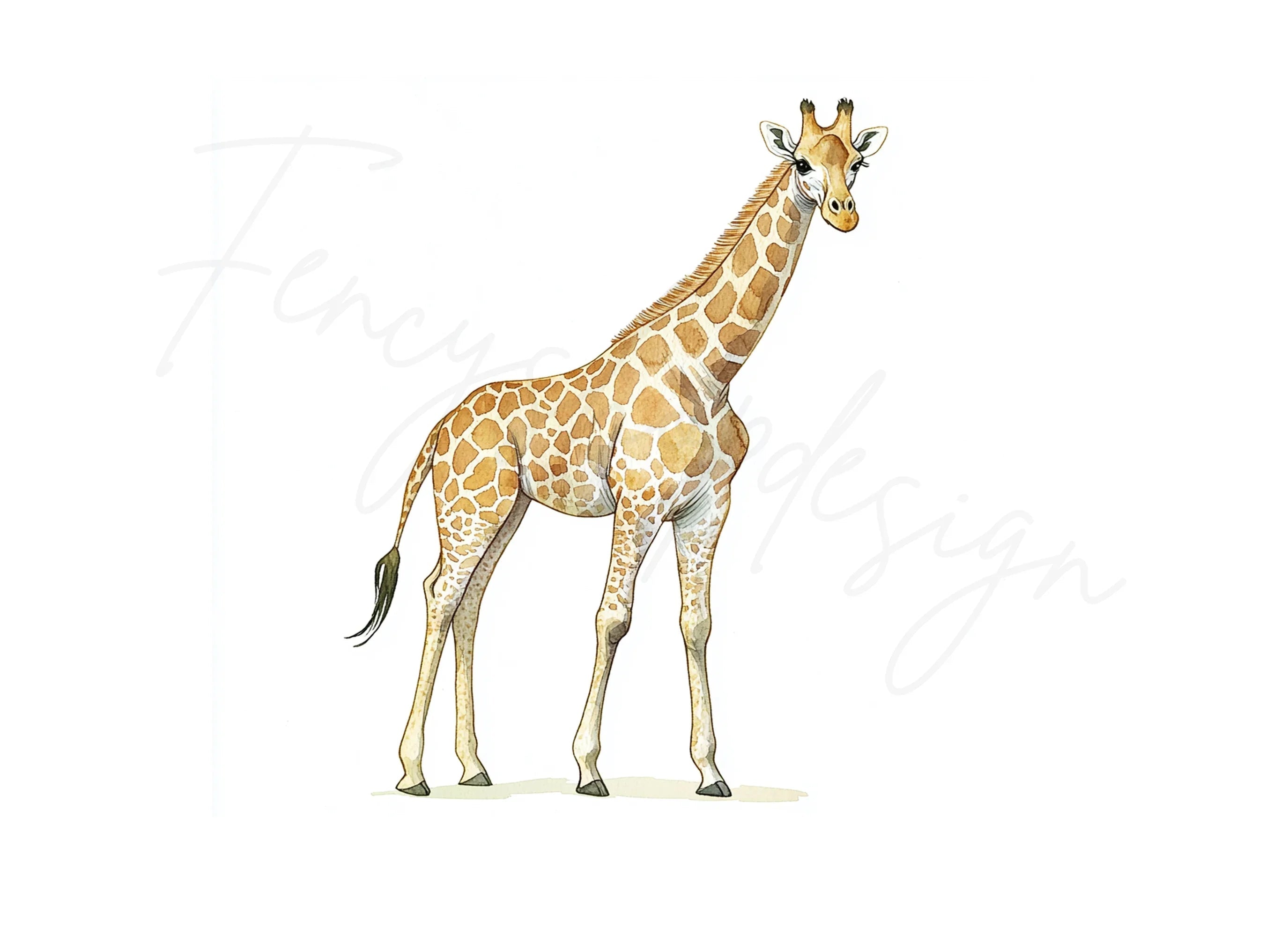 Giraffe Clipart Bundle