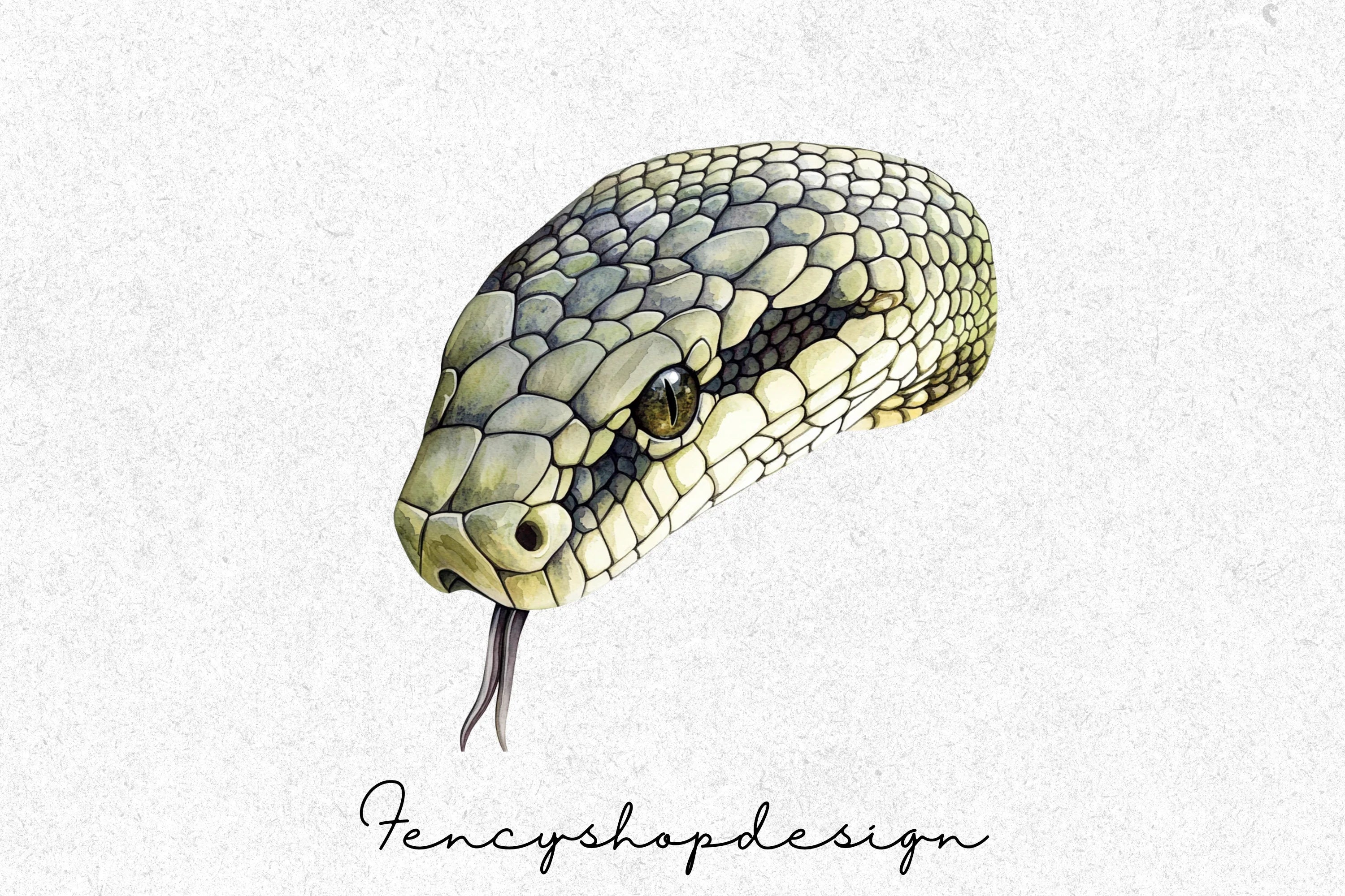 Realistic Snake Clipart Bundle