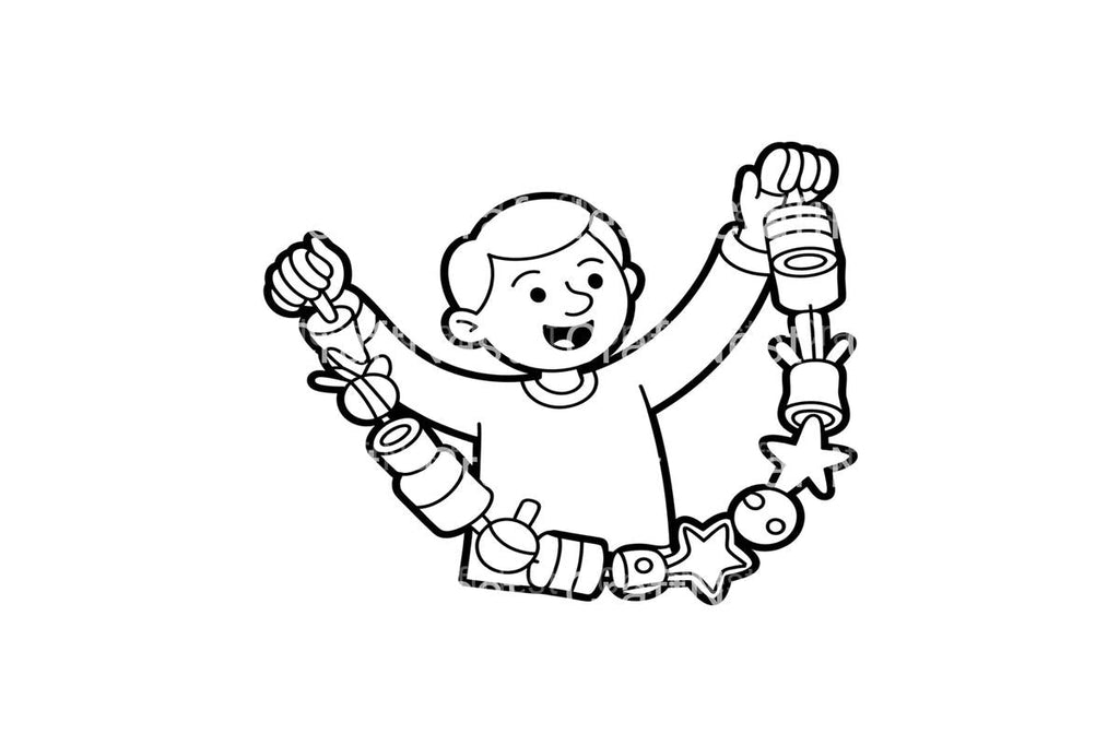 Christmas Decorations Coloring Books