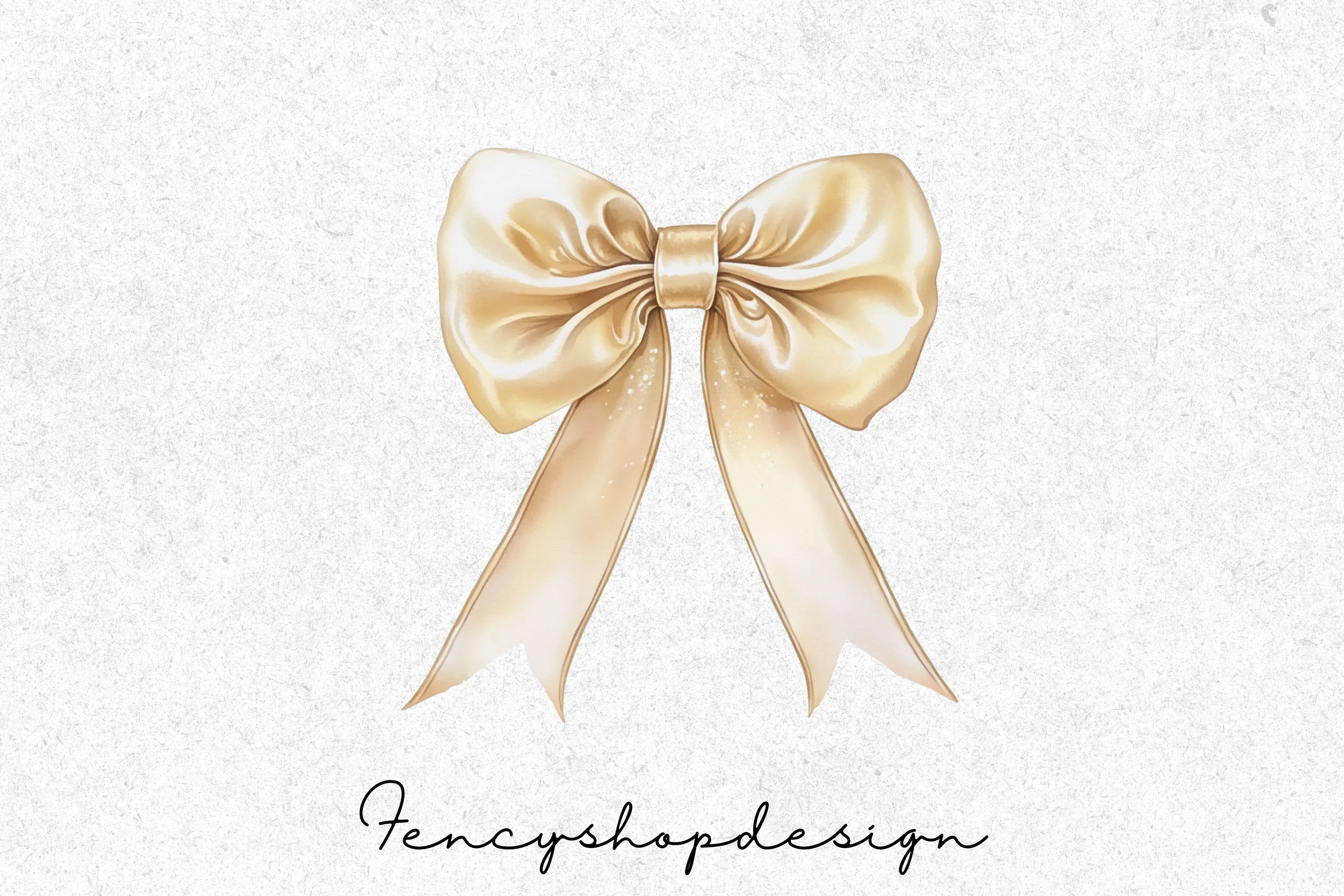 Elegant Fabric Bows Clipart Bundle