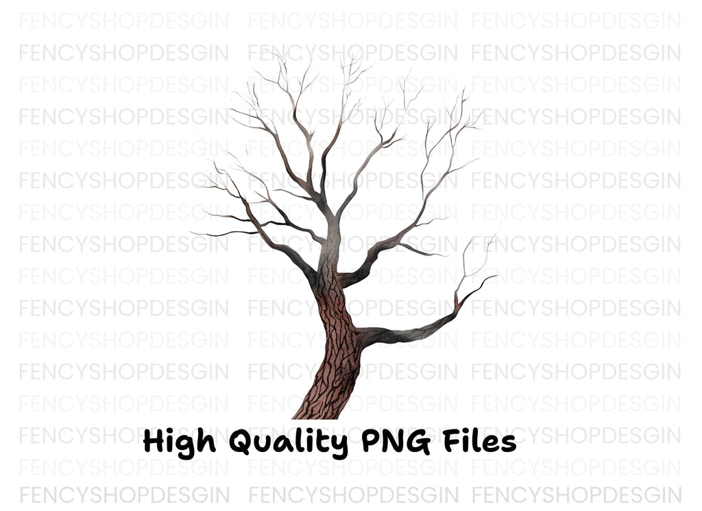 Bare Tree Branches Clipart Bundle