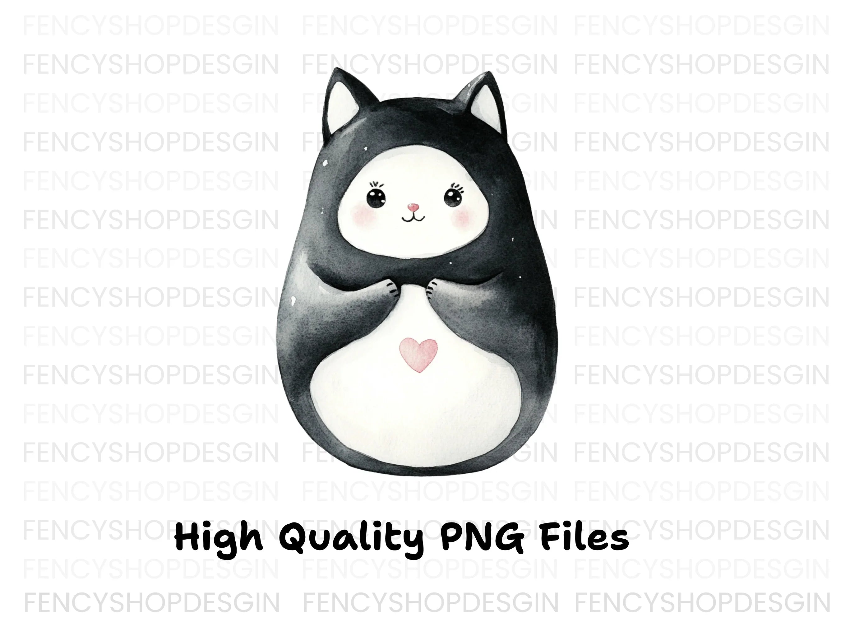 Cute Cat Clipart Bundle