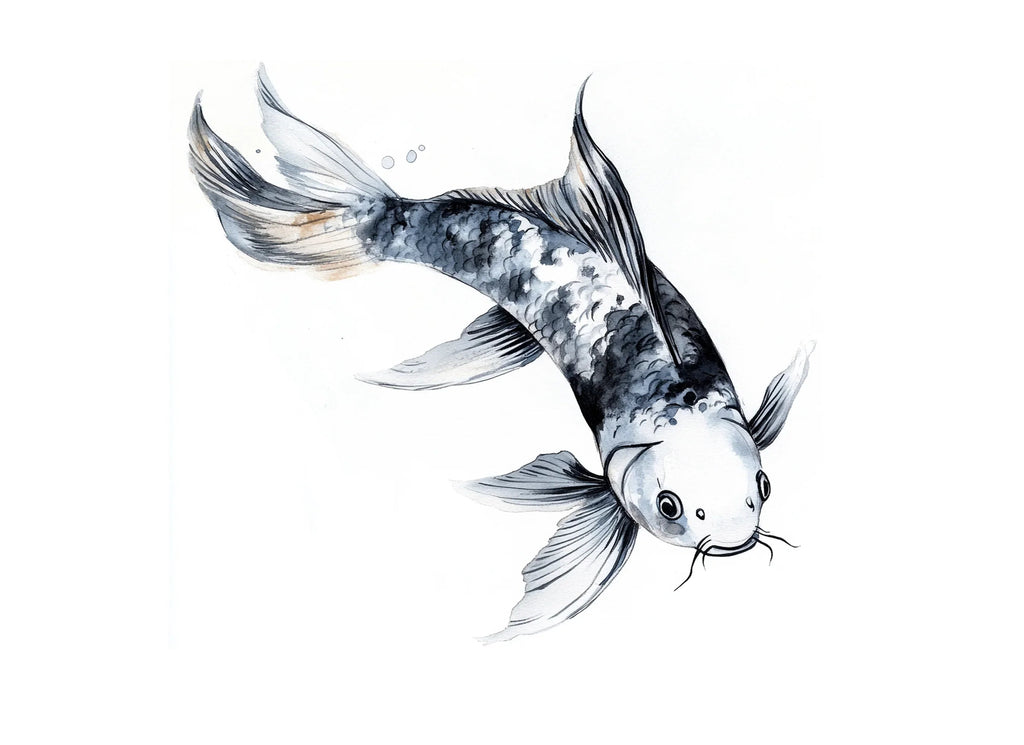 Elegant Koi Fish Clipart Bundle