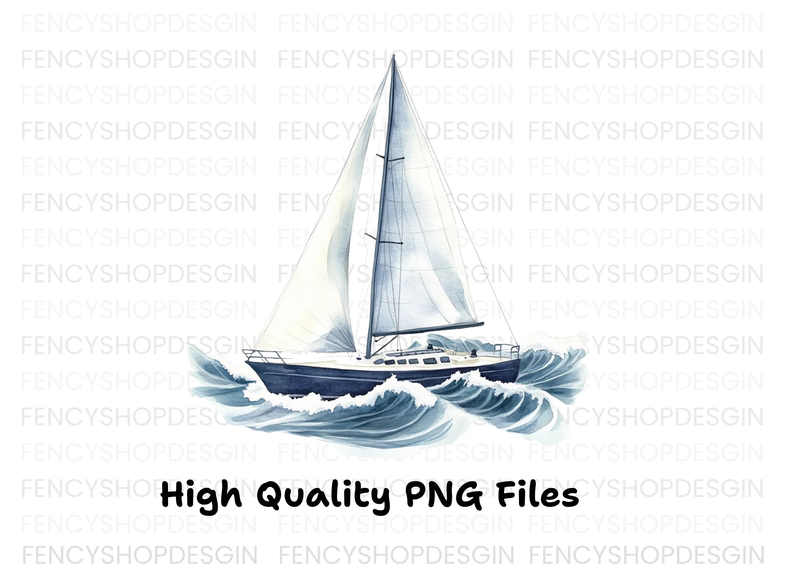 Sailboat Clipart Bundle