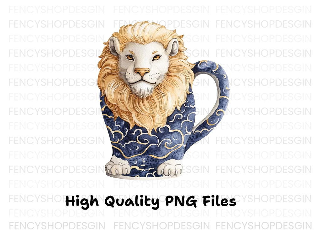 Majestic Lion Clipart Bundle