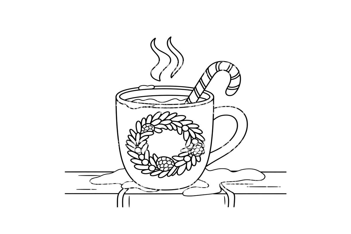 Cozy Christmas Coloring Books