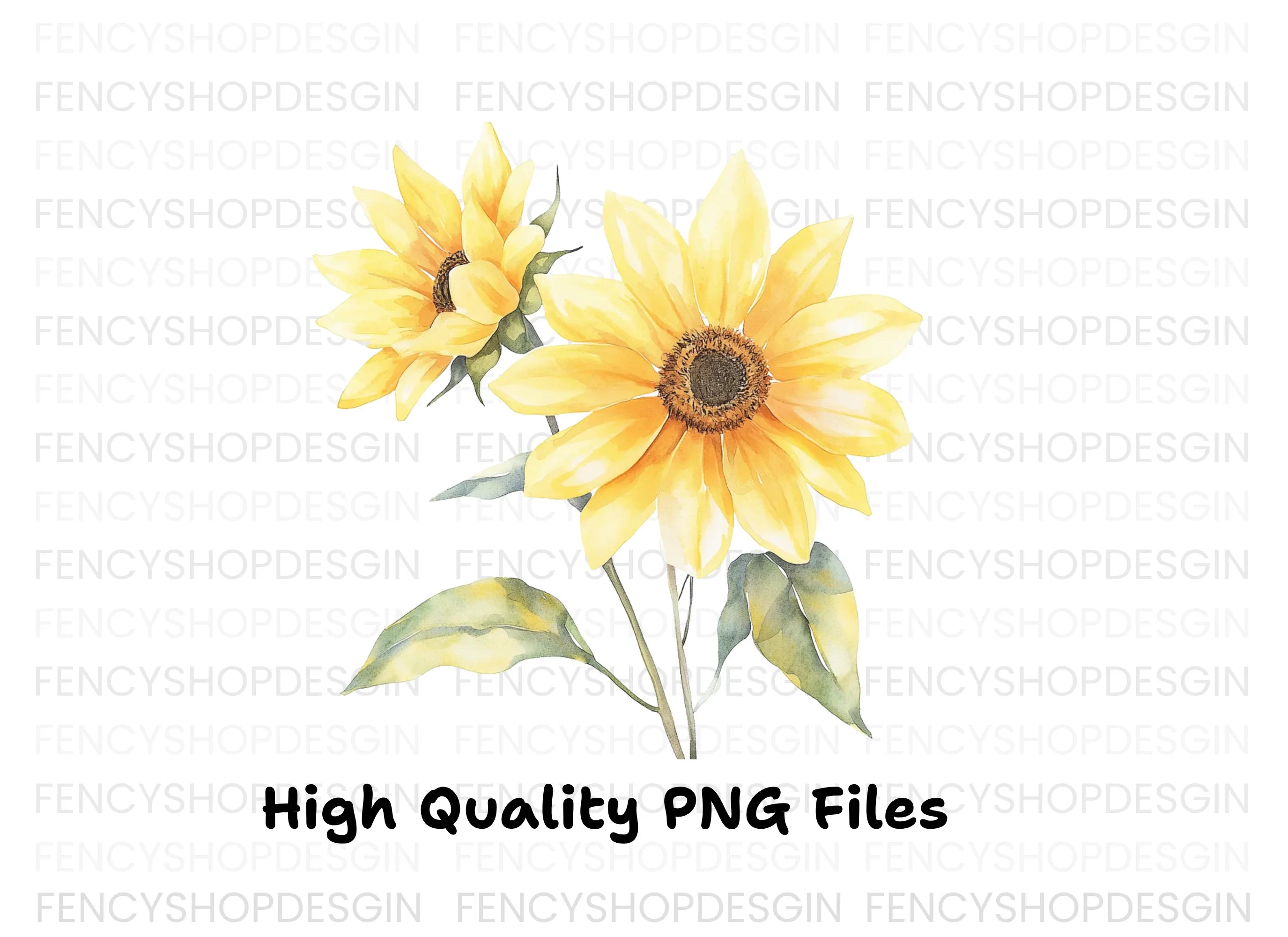 Sunflower Clipart Bundle