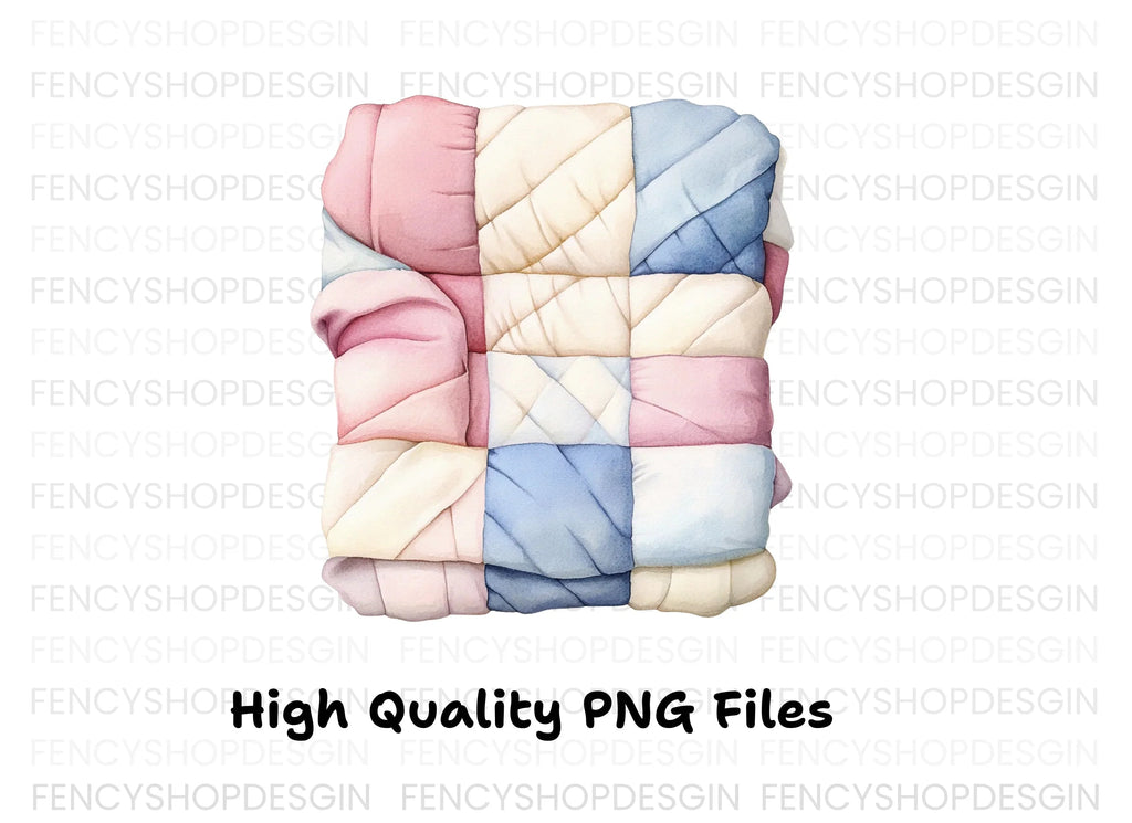 Patchwork Quilt Clipart Bundle