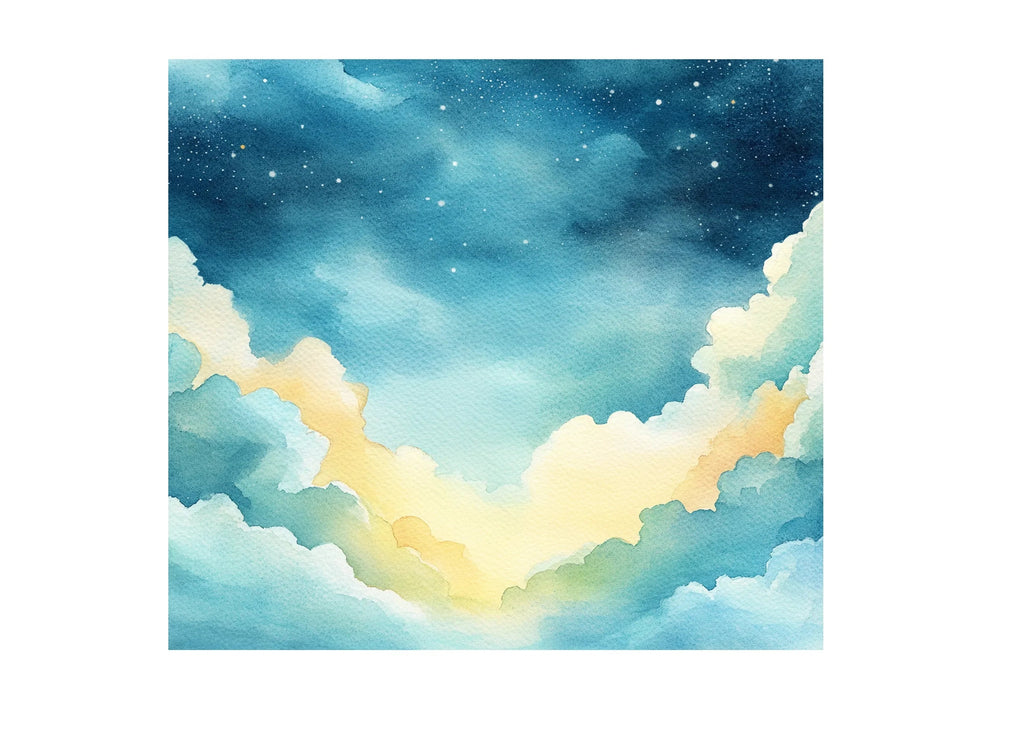 Cloud Sky Background Clipart Bundle