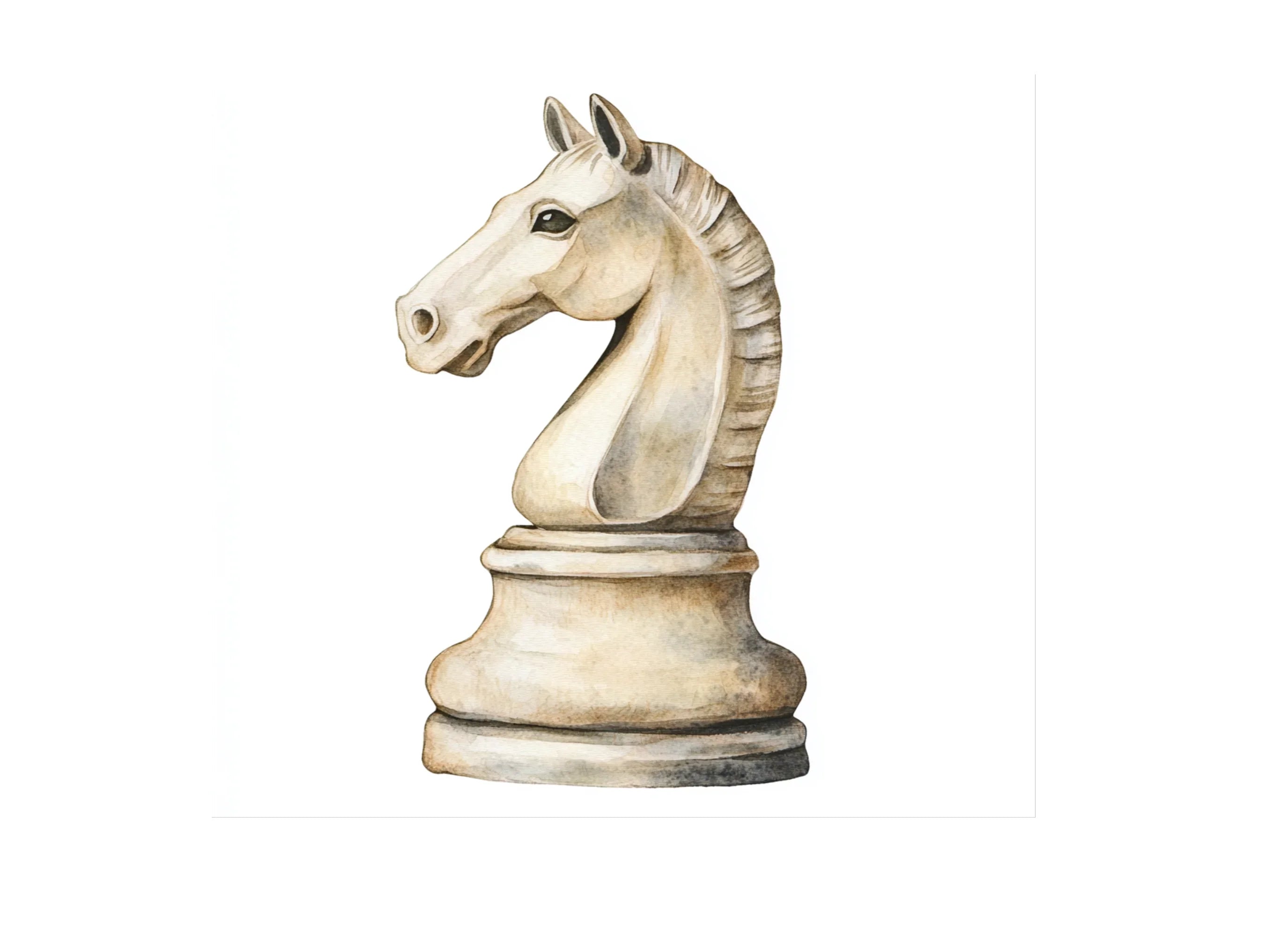 Chess Knight Clipart Bundle