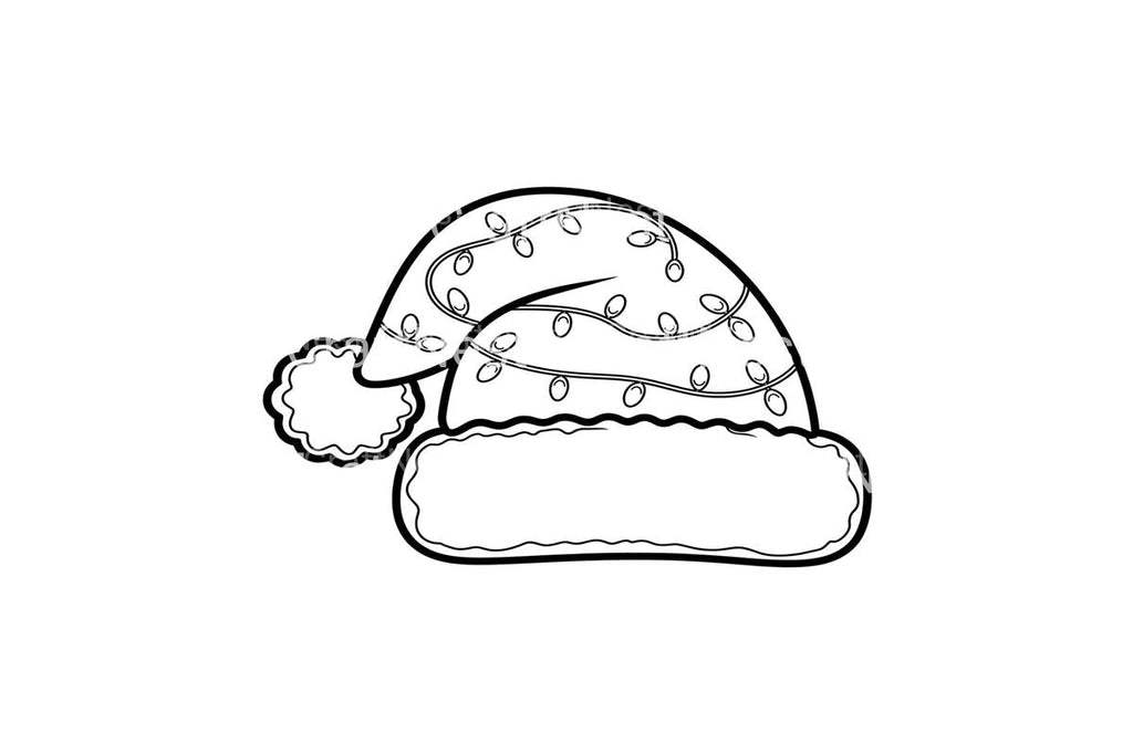 Santa Hats Christmas Coloring Books
