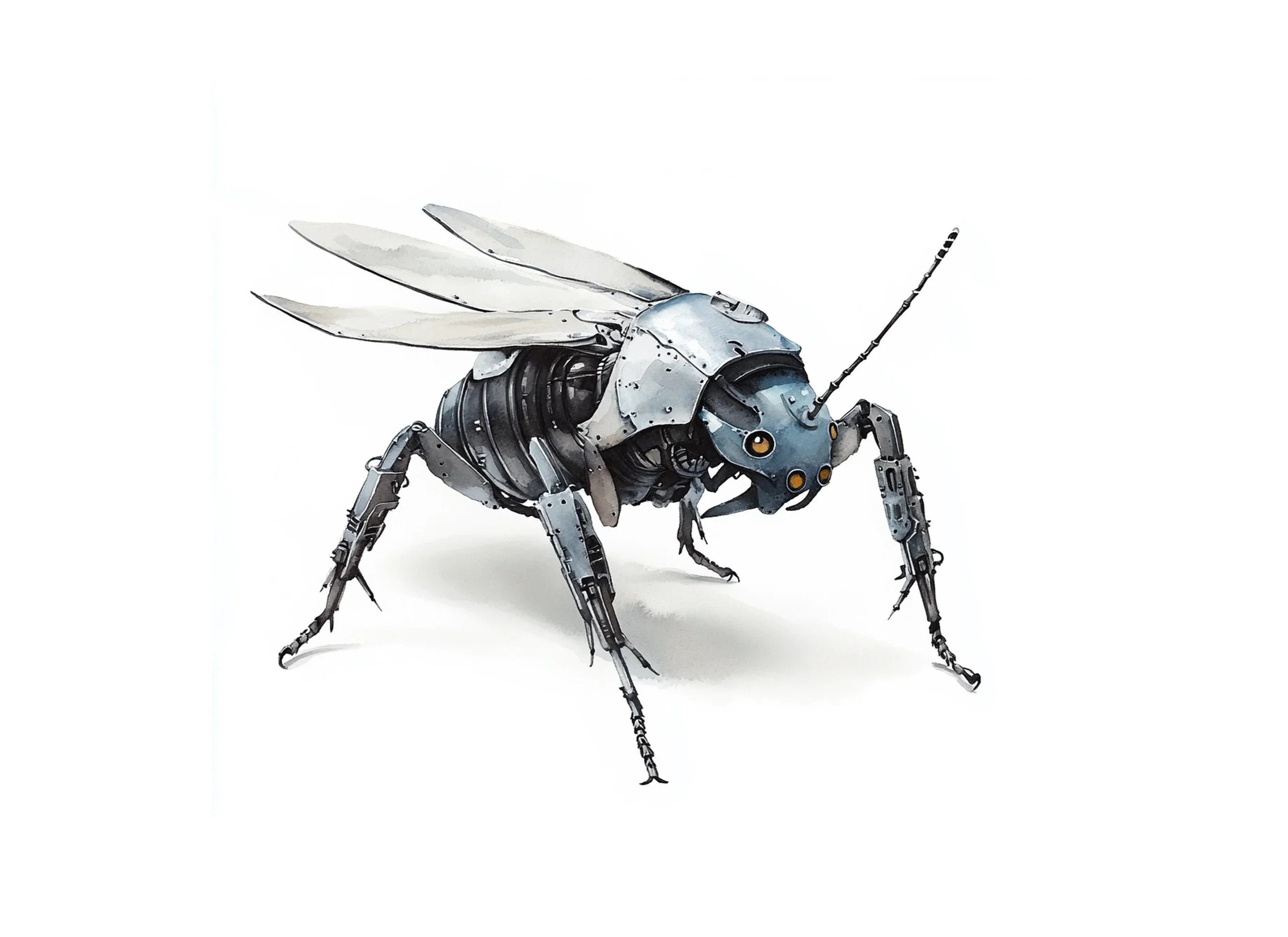 Robotic Insect Clipart Bundle