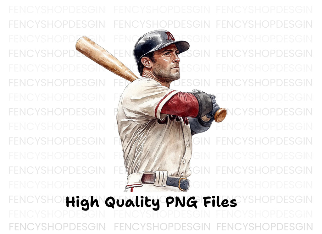 Baseball Players Clipart Bundle