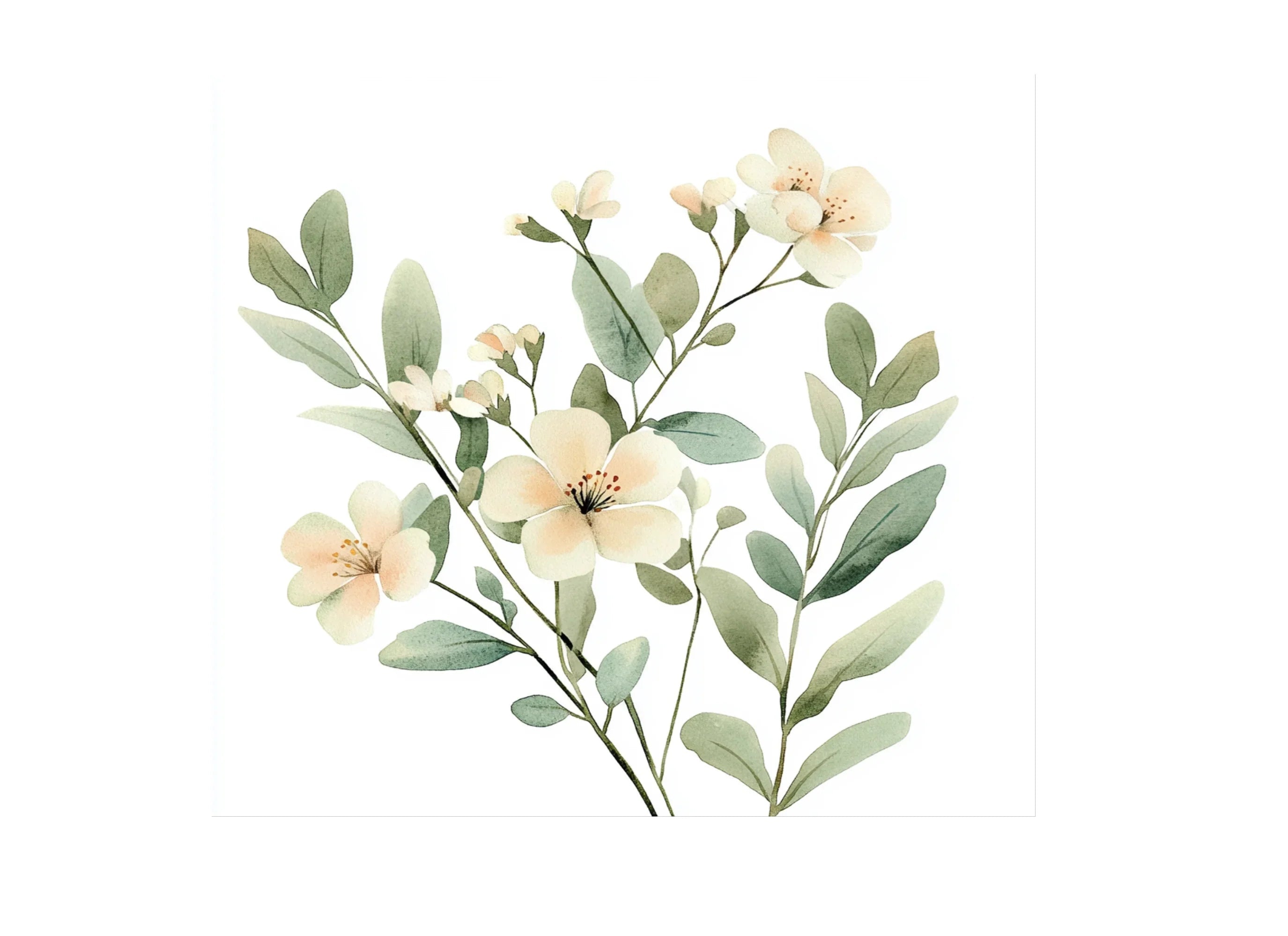 Elegant Floral Clipart Bundle