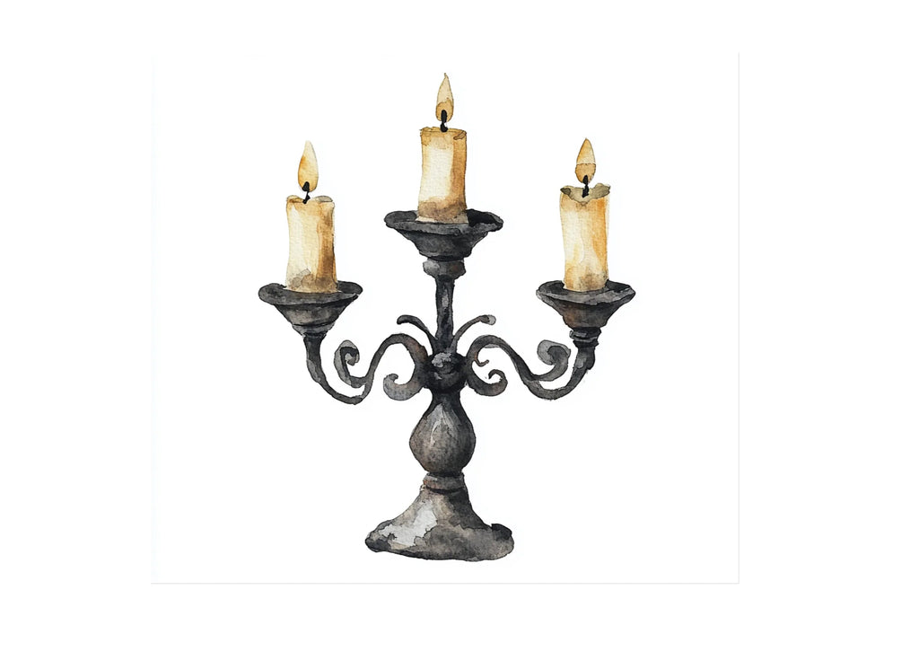 Candelabra Clipart Bundle
