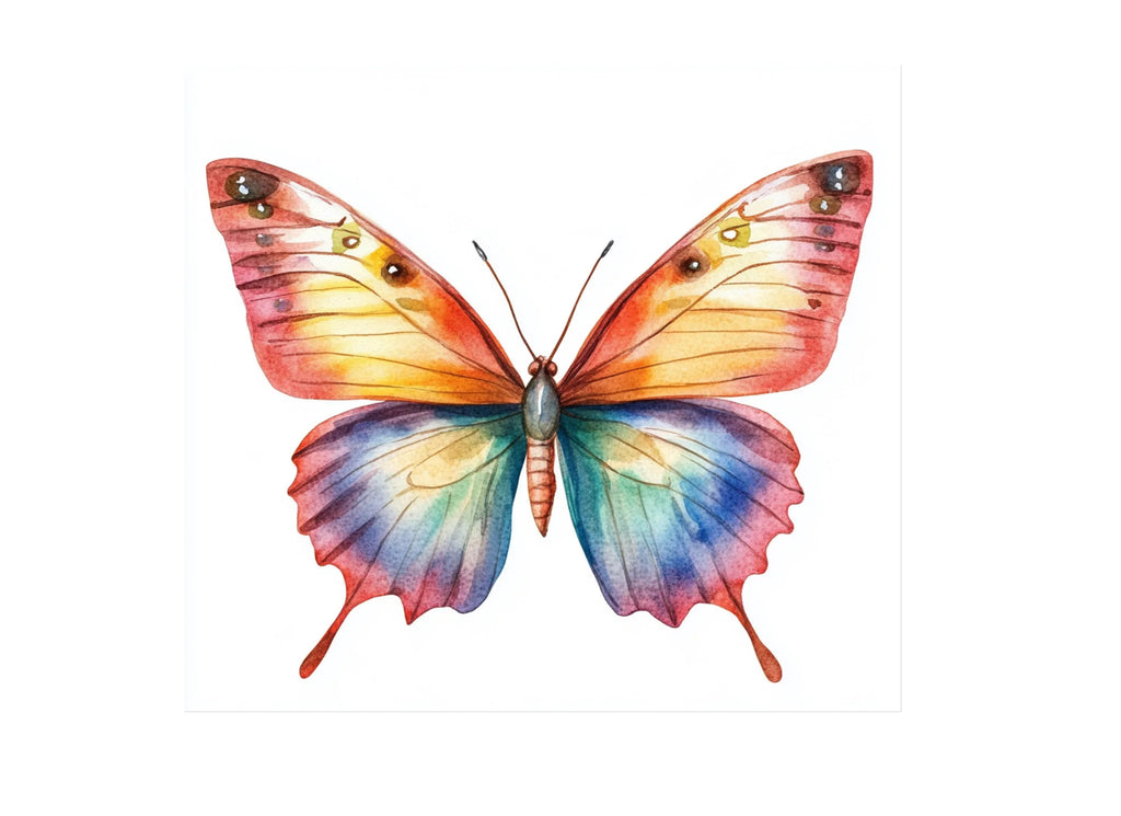 Vibrant Butterfly Clipart Bundle