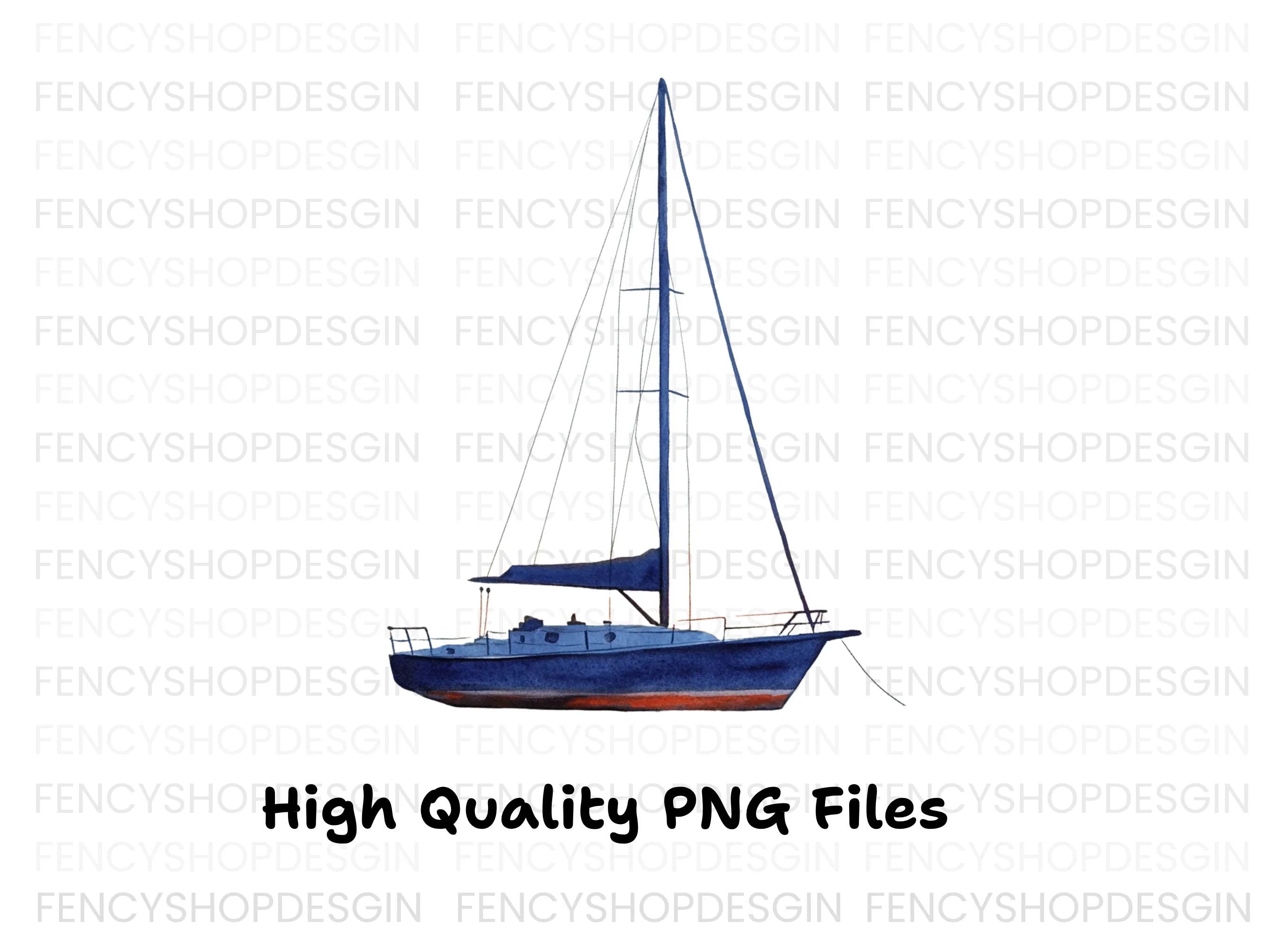 Sailboats Clipart Bundle