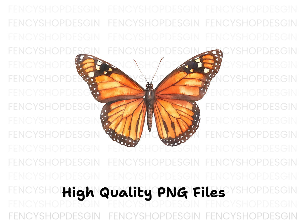Monarch Butterfly Clipart Bundle