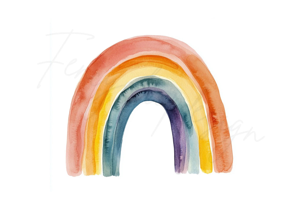 Rainbow Clipart Bundle