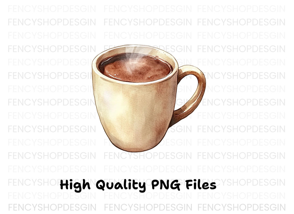 Hot Chocolate Clipart Bundle