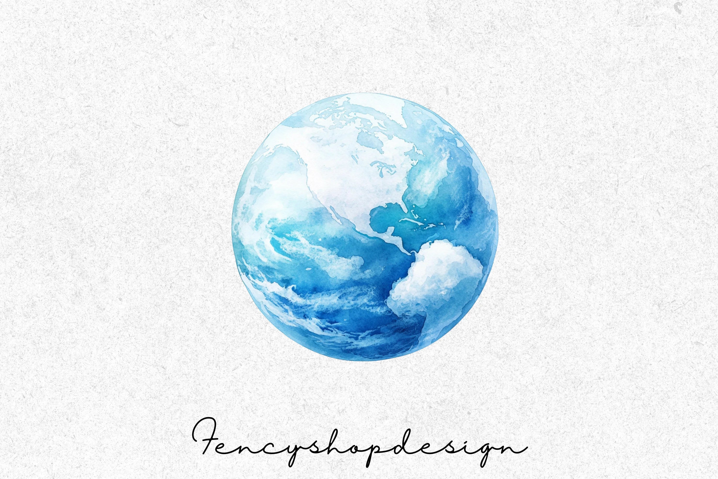 Earth Globe Clipart Bundle