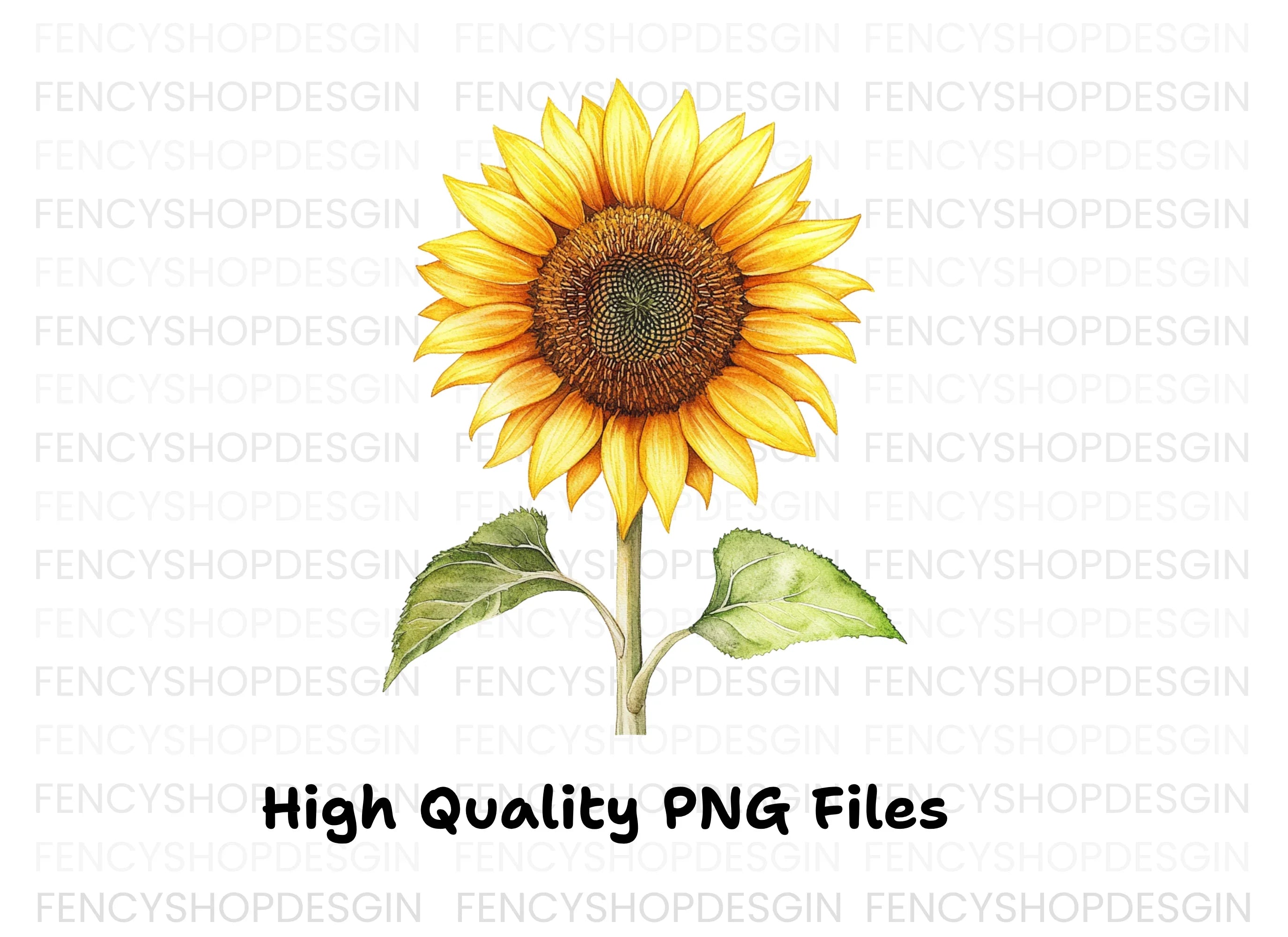 Sunflower Clipart Bundle