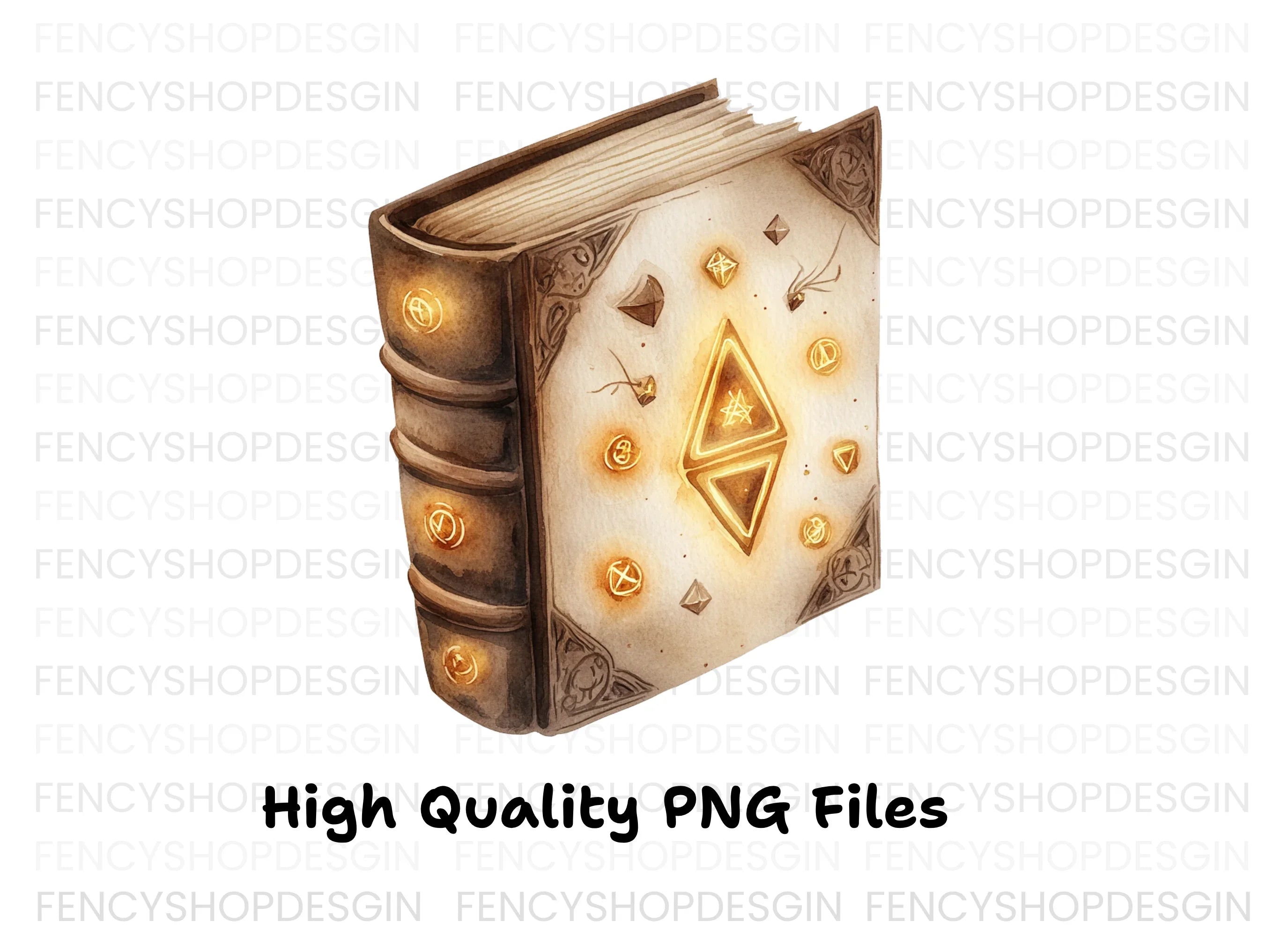 Mystical Grimoire Clipart Bundle