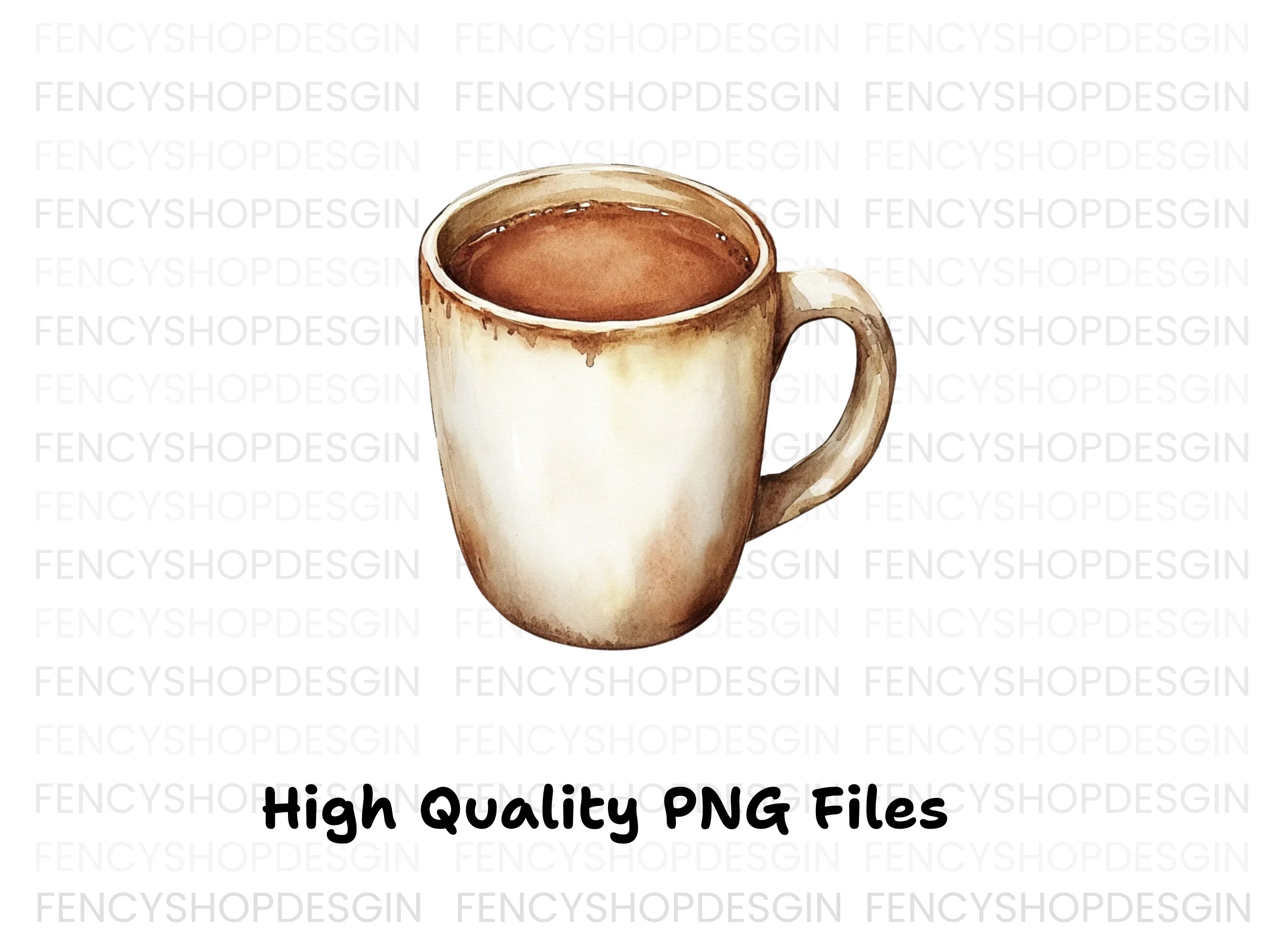 Hot Chocolate Clipart Bundle