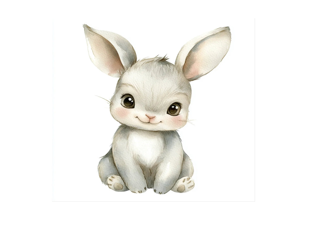 Charming Fluffy Bunny Clipart Bundle