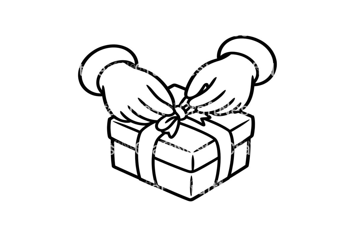 Christmas Gift Wrapping Coloring Books