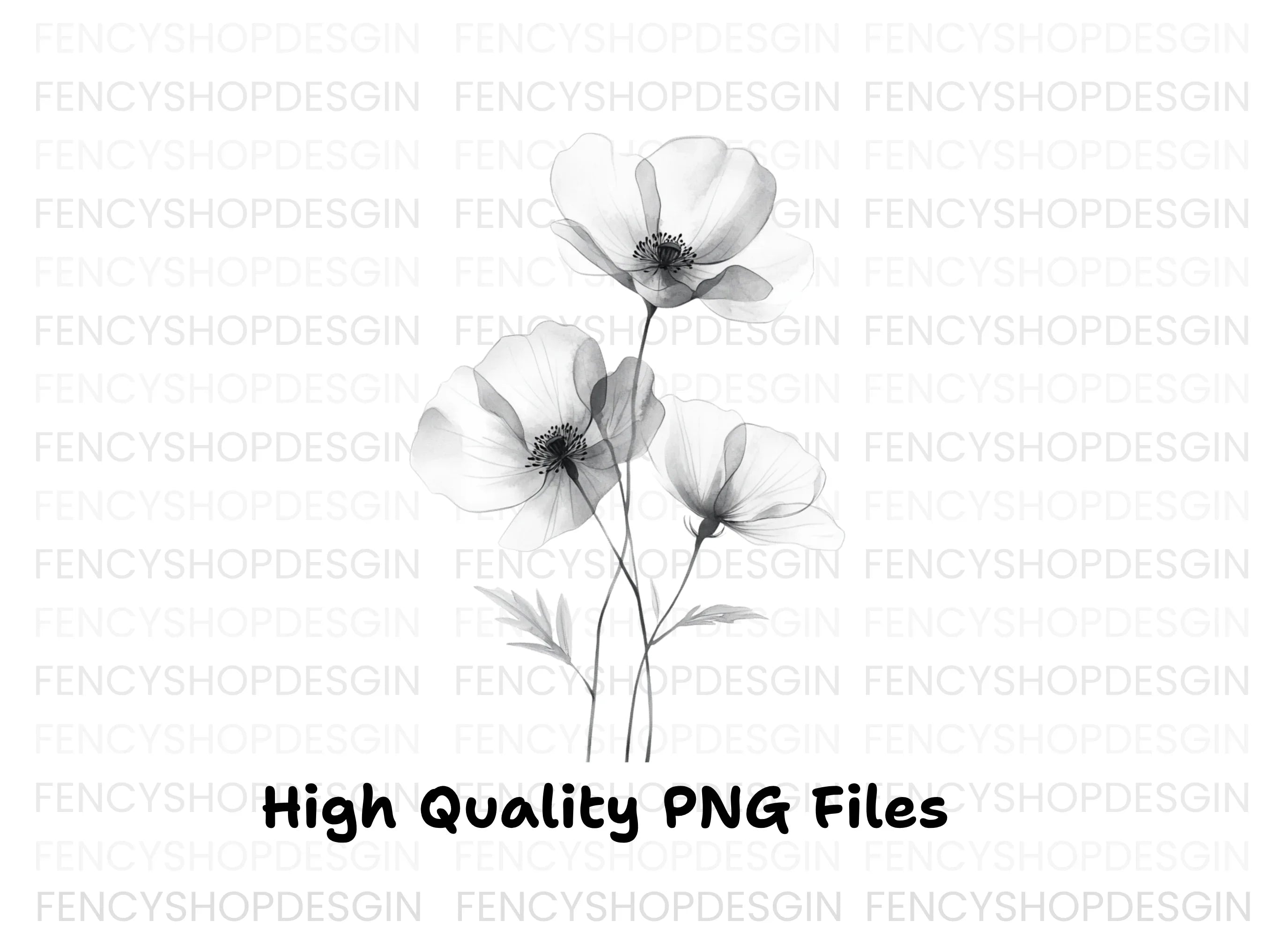Delicate Floral Clipart Bundle