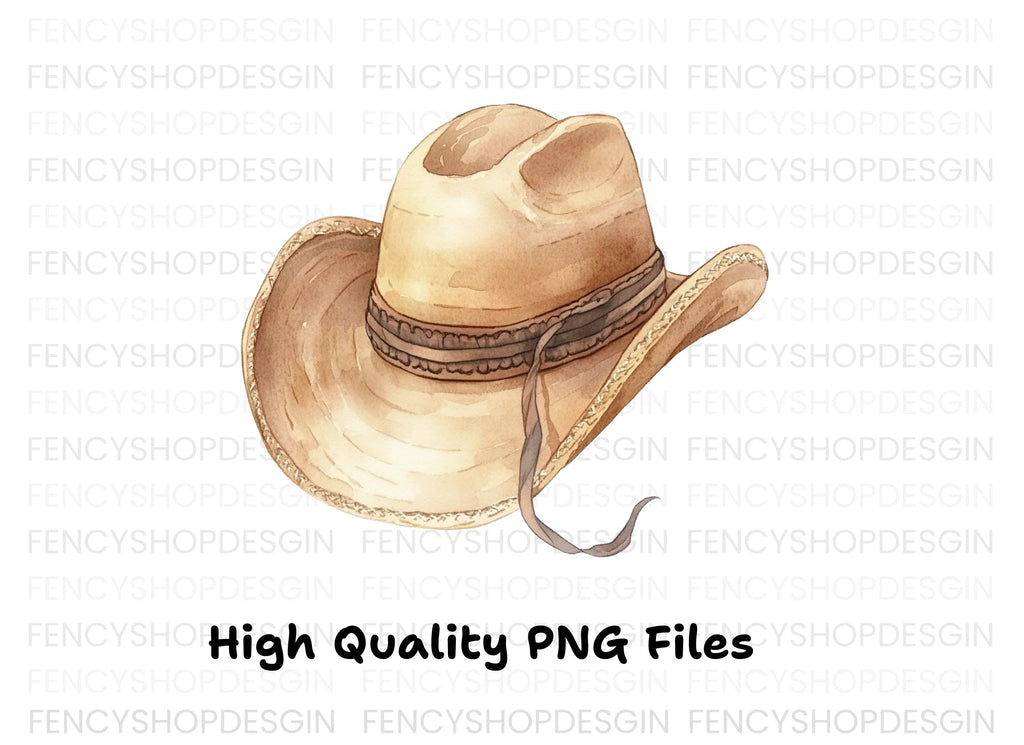 Cowboy Hat Clipart Bundle