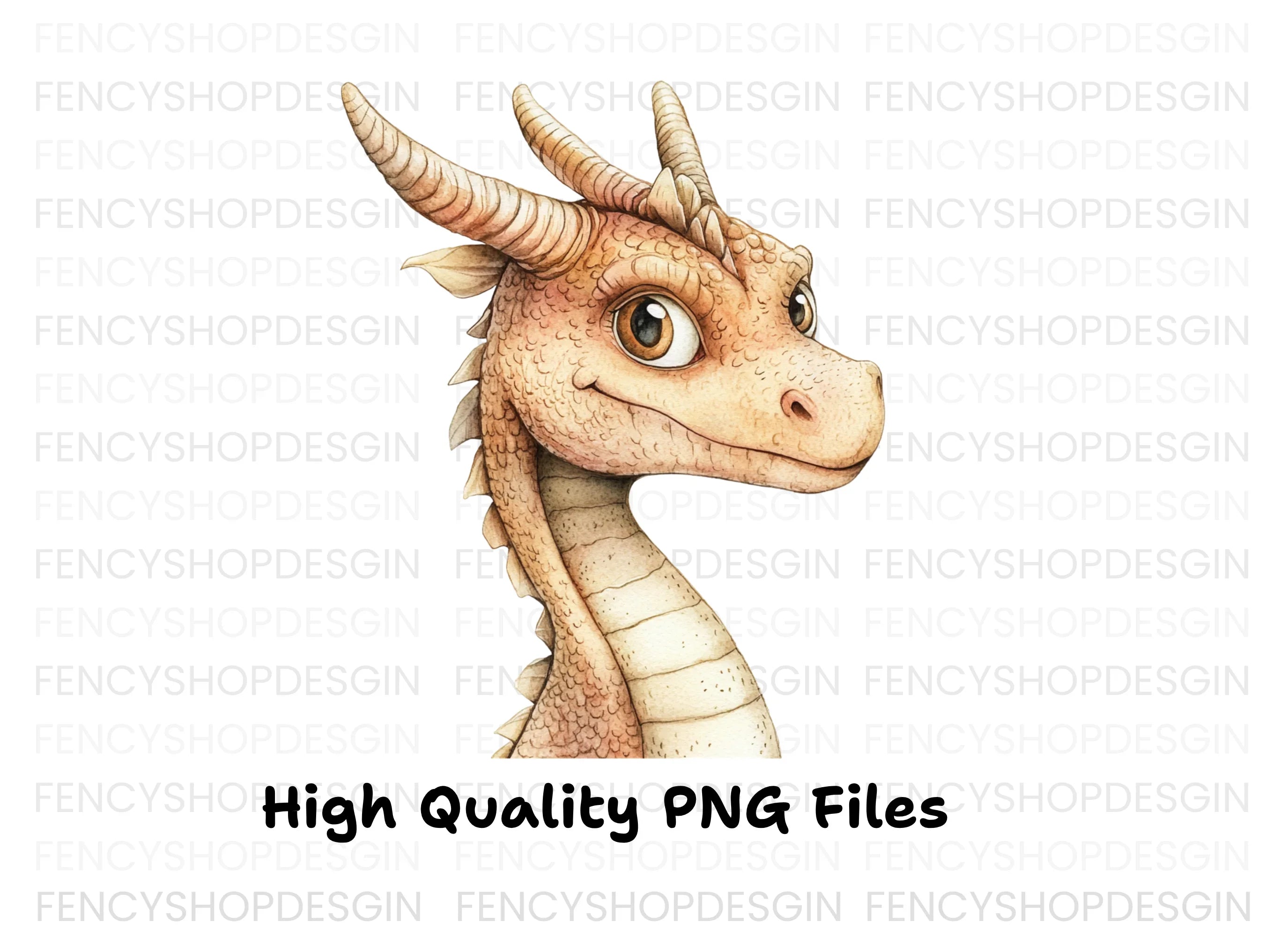 Cute Baby Dragon Clipart Bundle