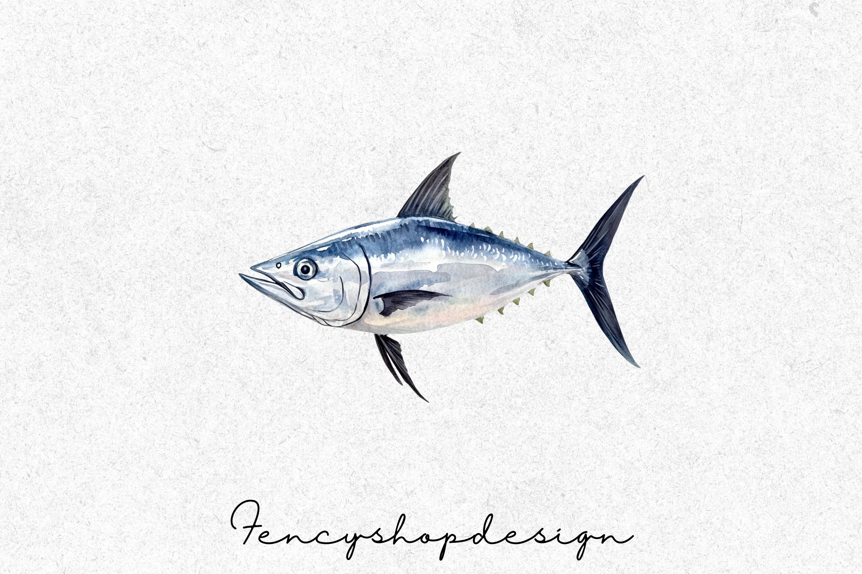 Tuna Fish Clipart Bundle