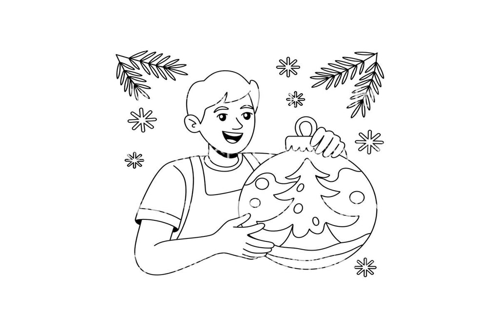 Christmas Ornament Fun Coloring Books