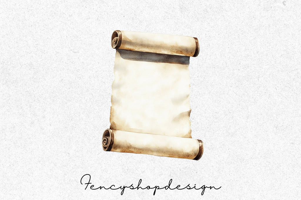 Vintage Scrolls Clipart Bundle