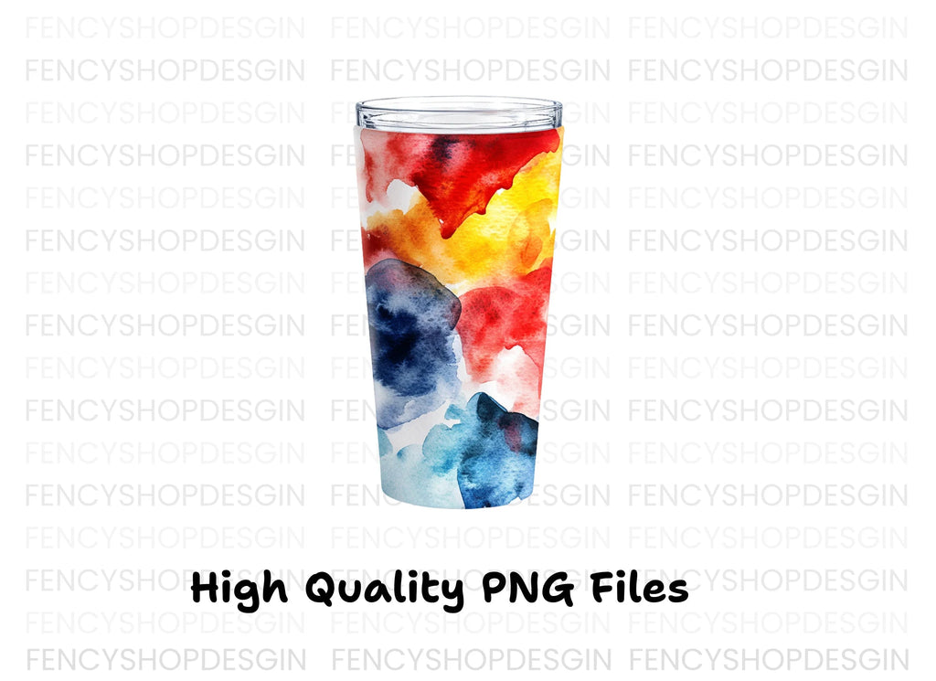 Abstract Tumbler Clipart Bundle