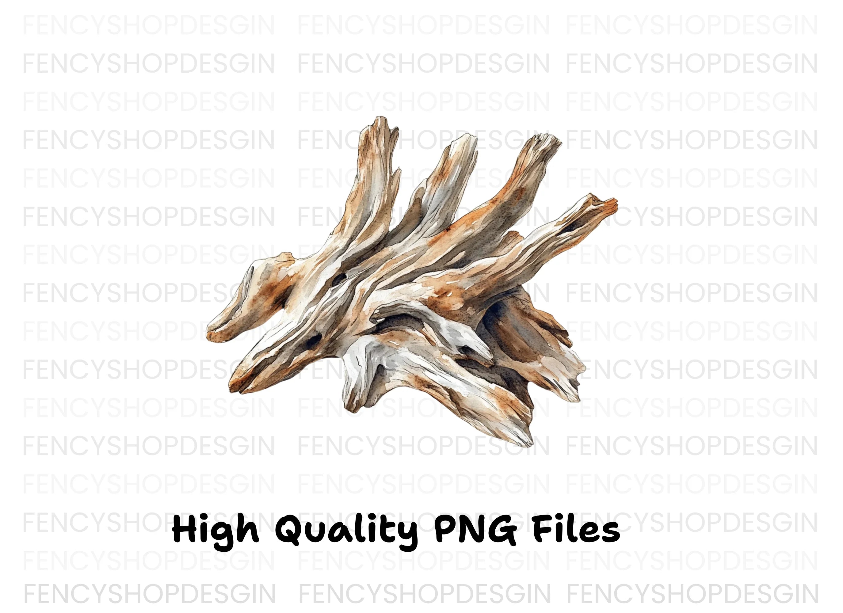 Driftwood Clipart Bundle