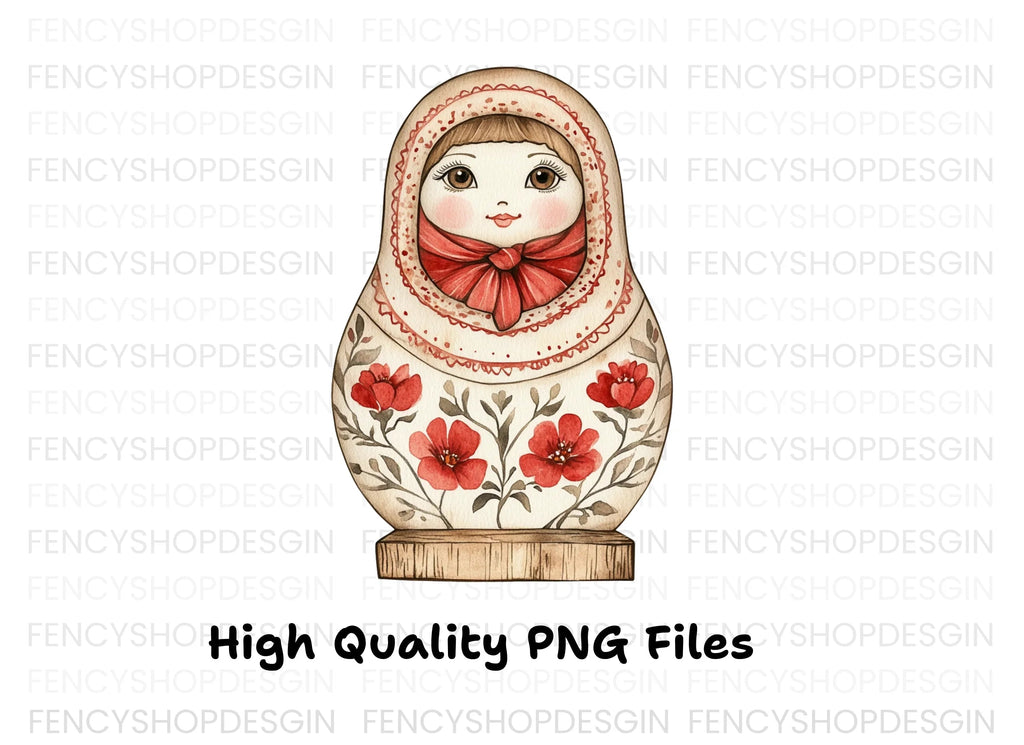 Russian Doll Clipart Bundle