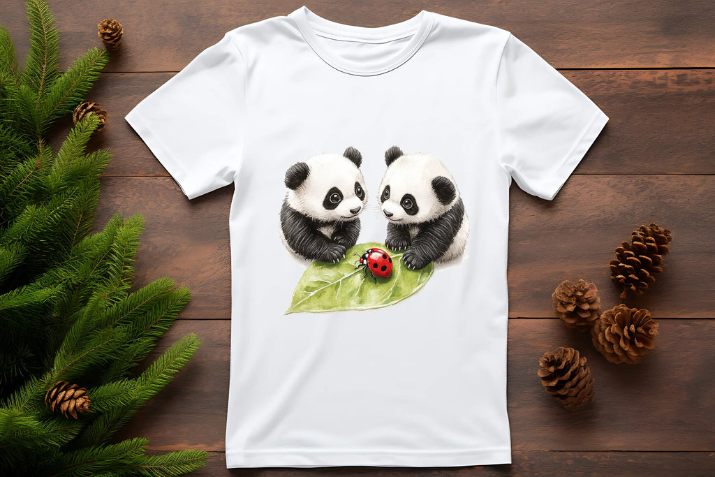 Cute Panda Bear Picnic Clipart Bundle