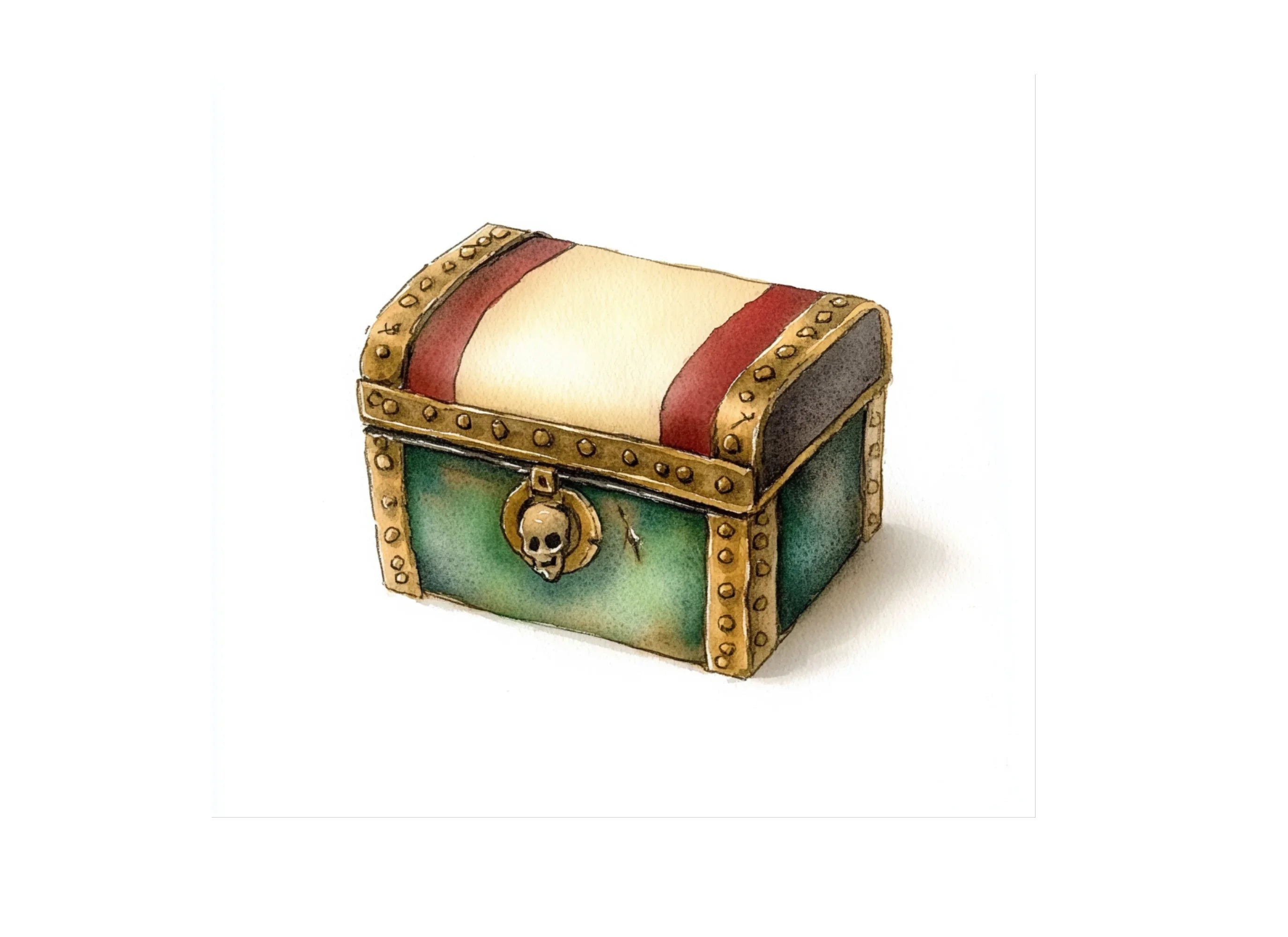 Fantasy Treasure Chests Clipart Bundle