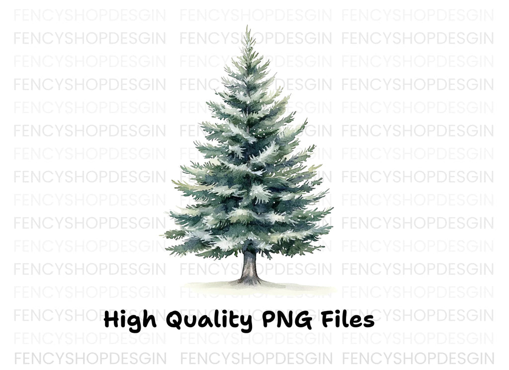 Christmas Tree Clipart Bundle