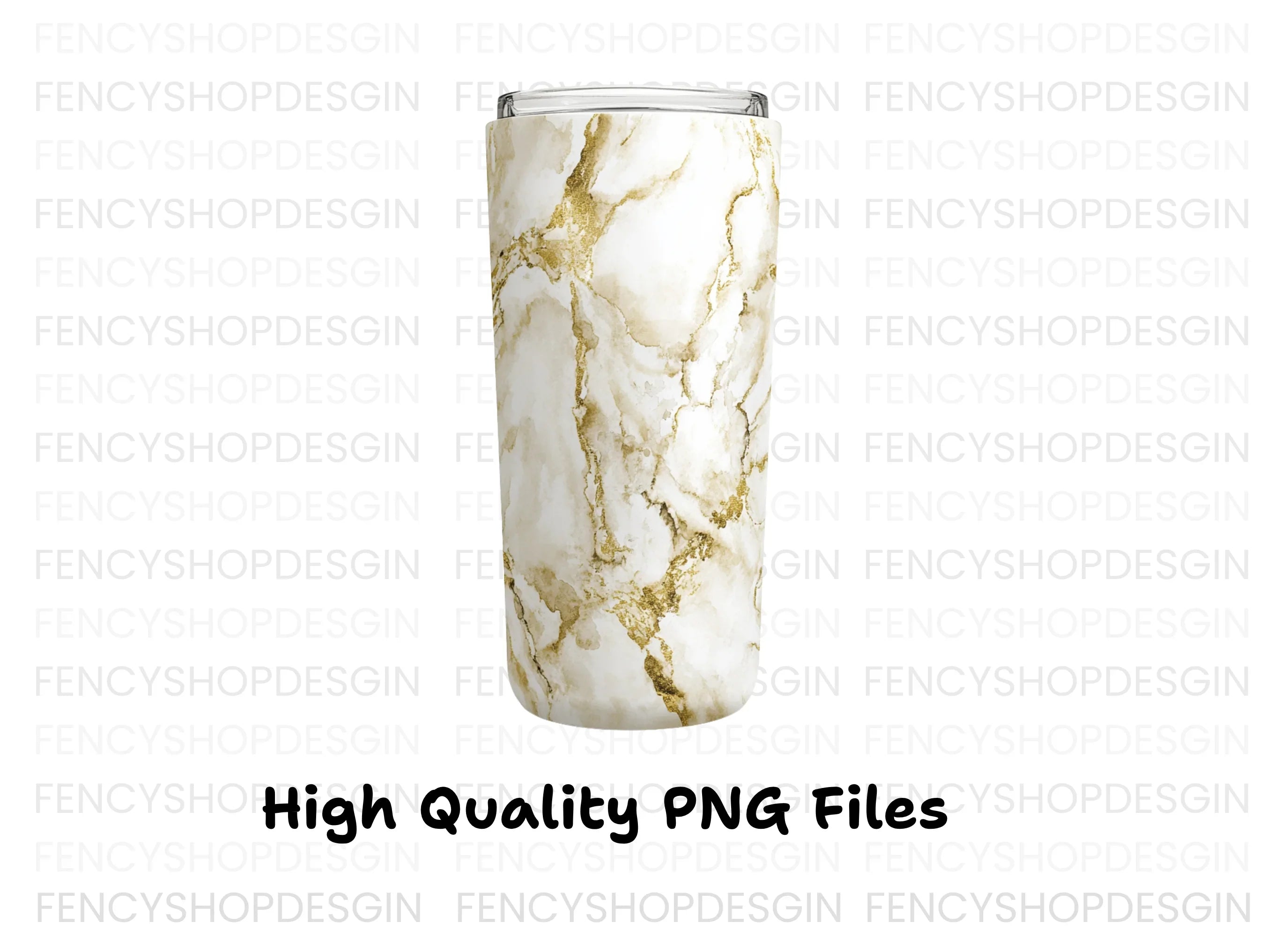 Marble Tumbler Clipart Bundle