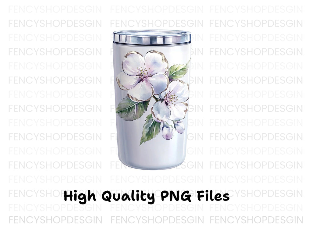 Apple Blossom Travel Clipart Bundle