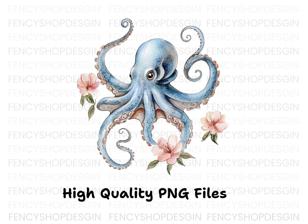 Octopus Clipart Bundle