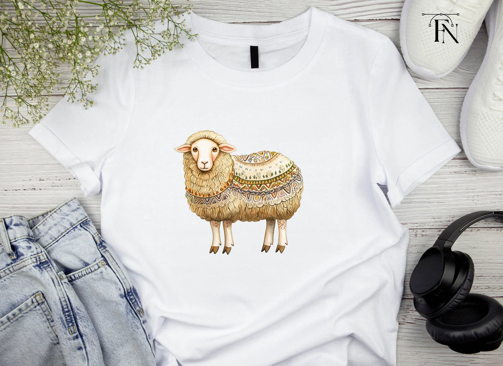 Decorative Sheep Clipart Bundle