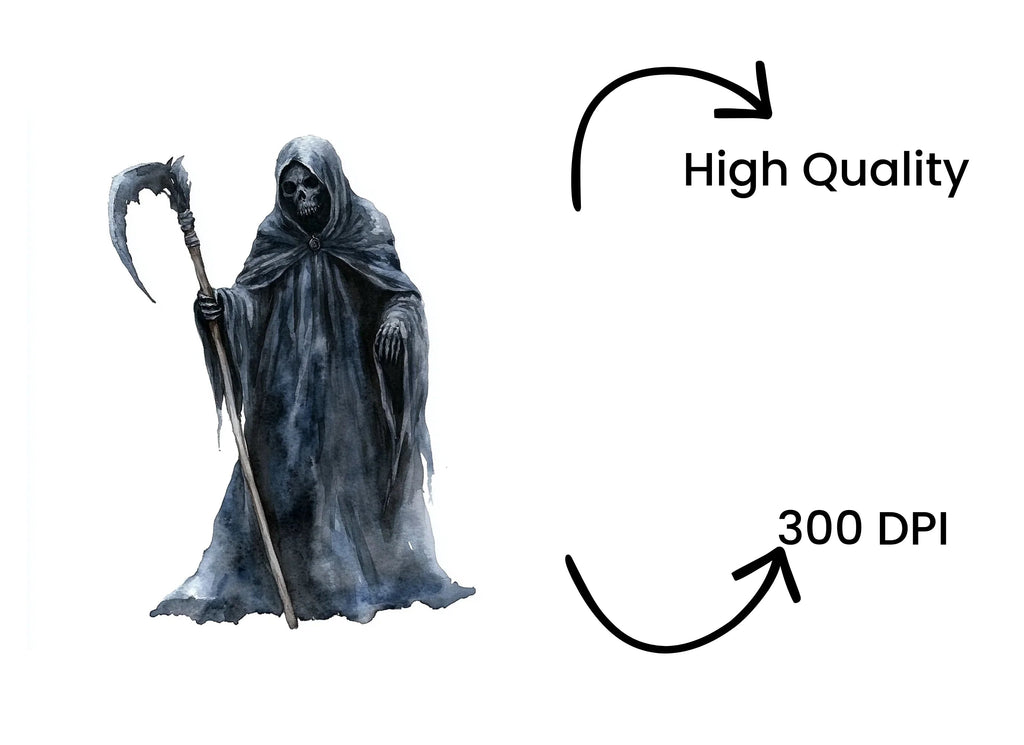 Grim Reaper Clipart Bundle